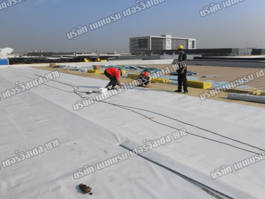 ระบบกันซึมเมมเบรนพีวีซี