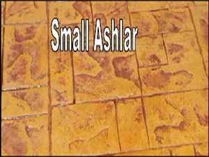 พื้นคอนกรีตพิมพ์ลาย (Small Ashlar)