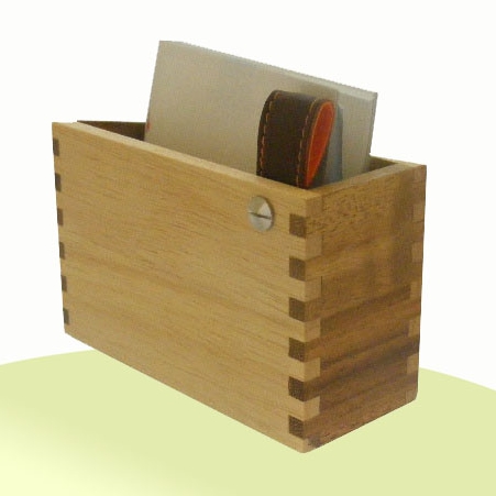 Associate of Wood Stationery Desk Set