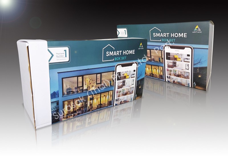 รับพิมพ์กล่อง Smart Home Box Set