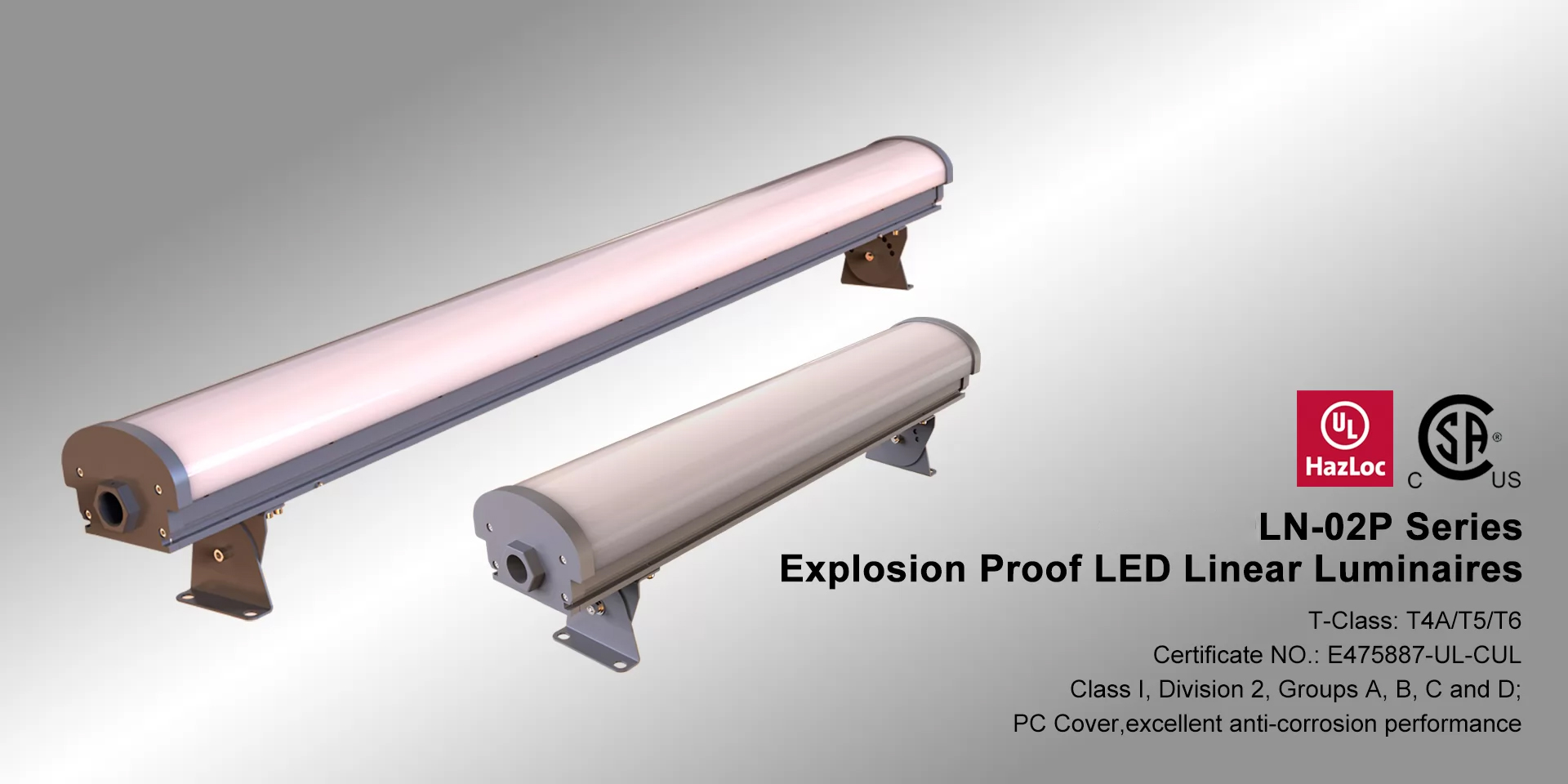 โคมไฟกันระเบิด (LED Explosion Proof) LN-02P Series