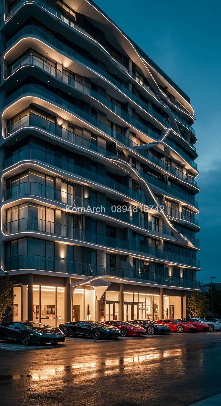 รับออกแบบอพาร์ทเม้นท์ แบบอพาร์ทเม้นท์โมเดิร์น