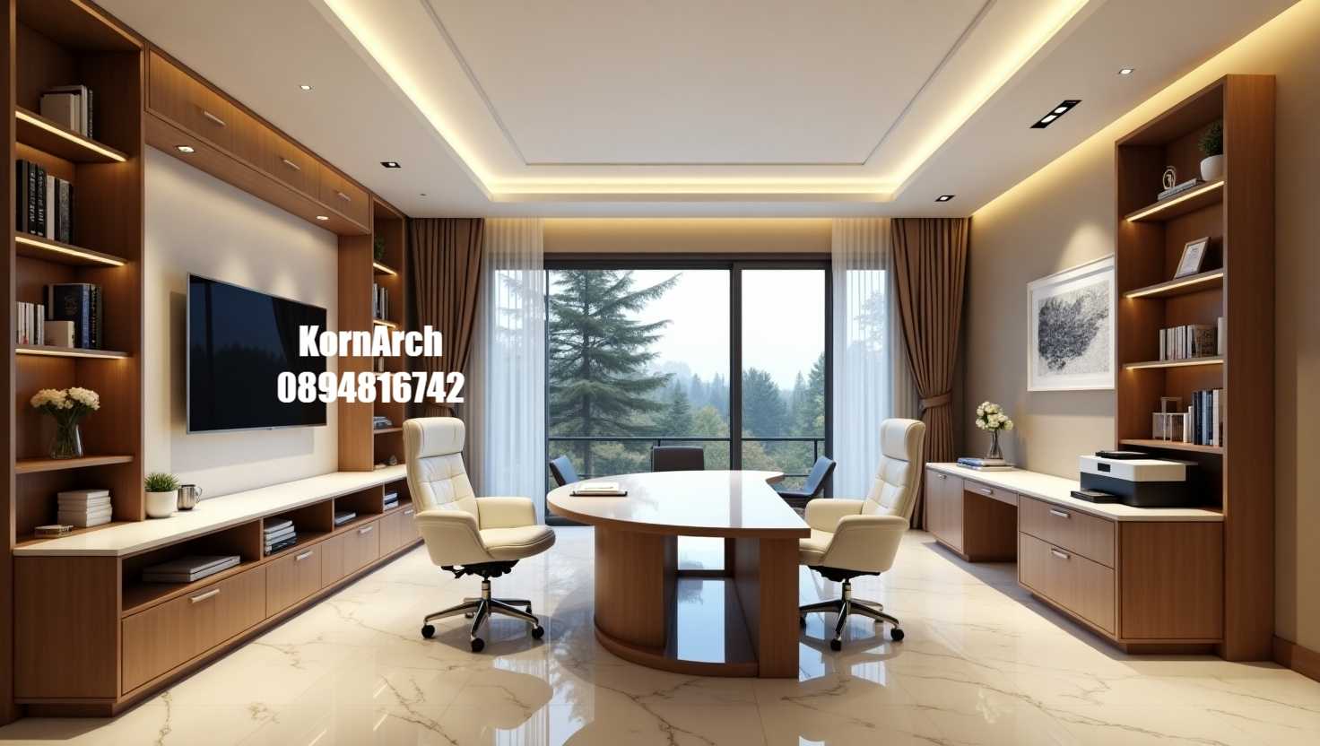 รับออกแบบออฟฟิศโมเดิร์น รับออกแบบออฟฟิศสวยๆ