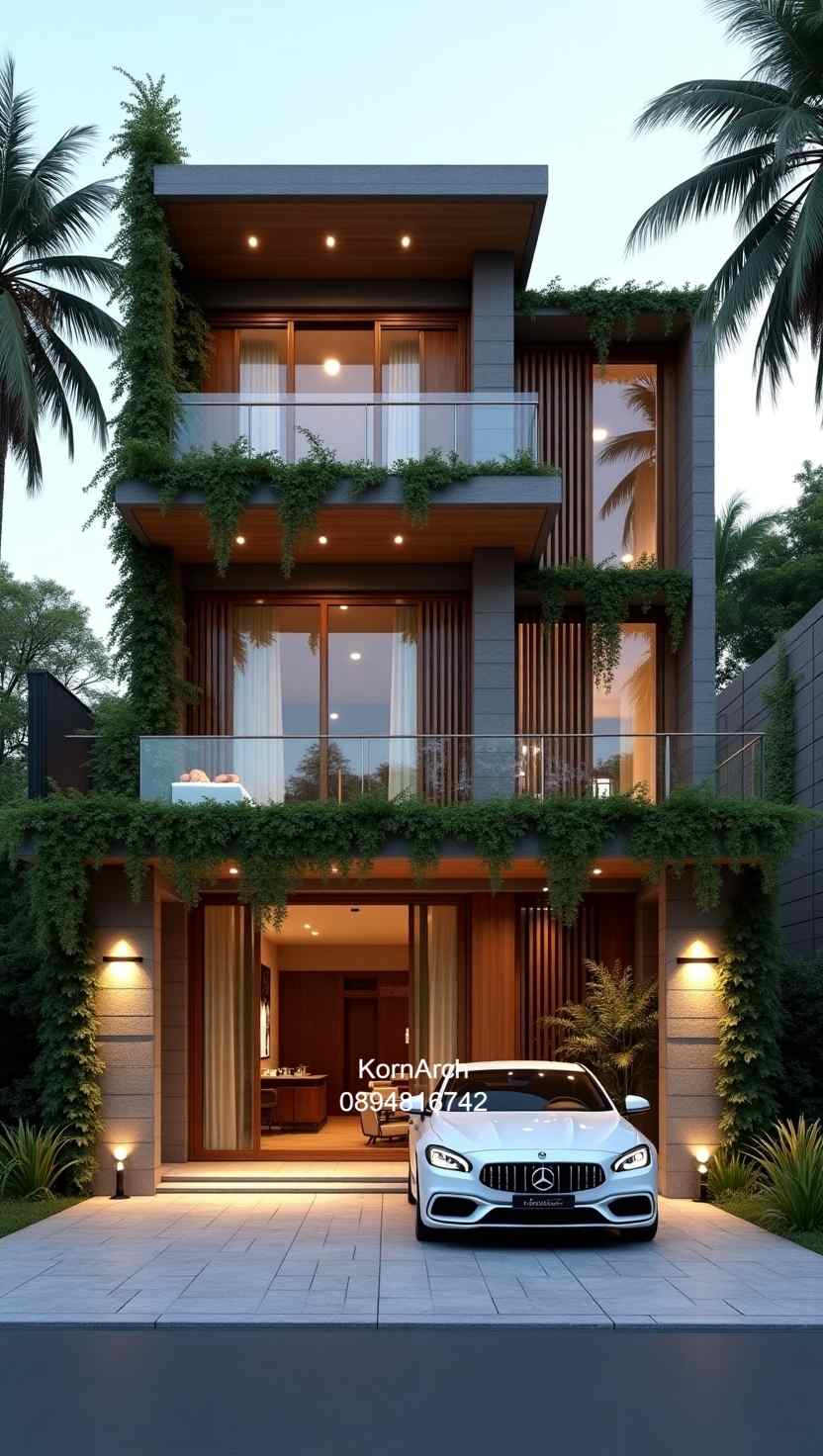 รับออกแบบบ้าน3ชั้น แบบบ้านสวย รับออกแบบบ้าน