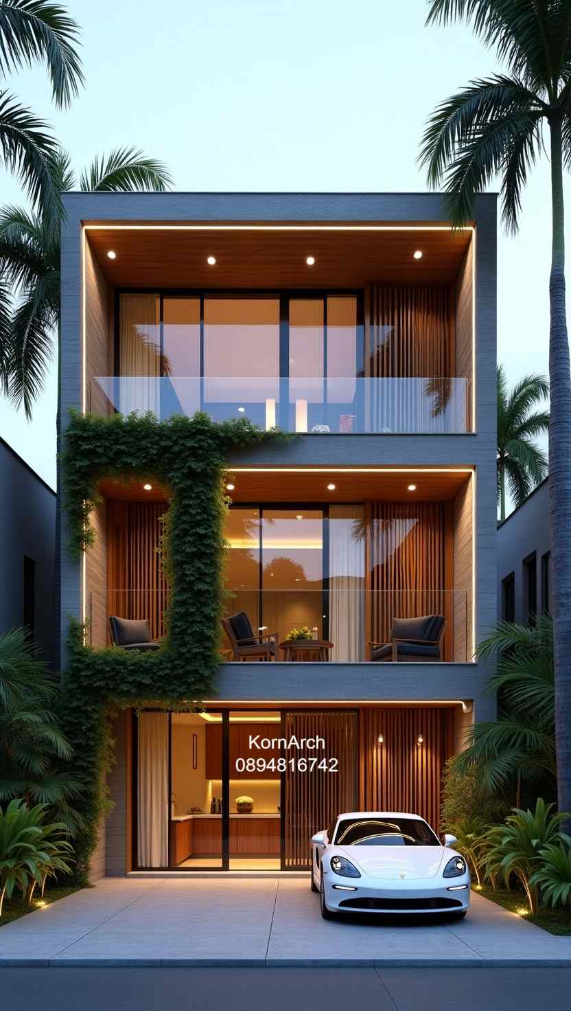 รับออกแบบบ้าน3ชั้น แบบบ้านสวย รับออกแบบบ้าน