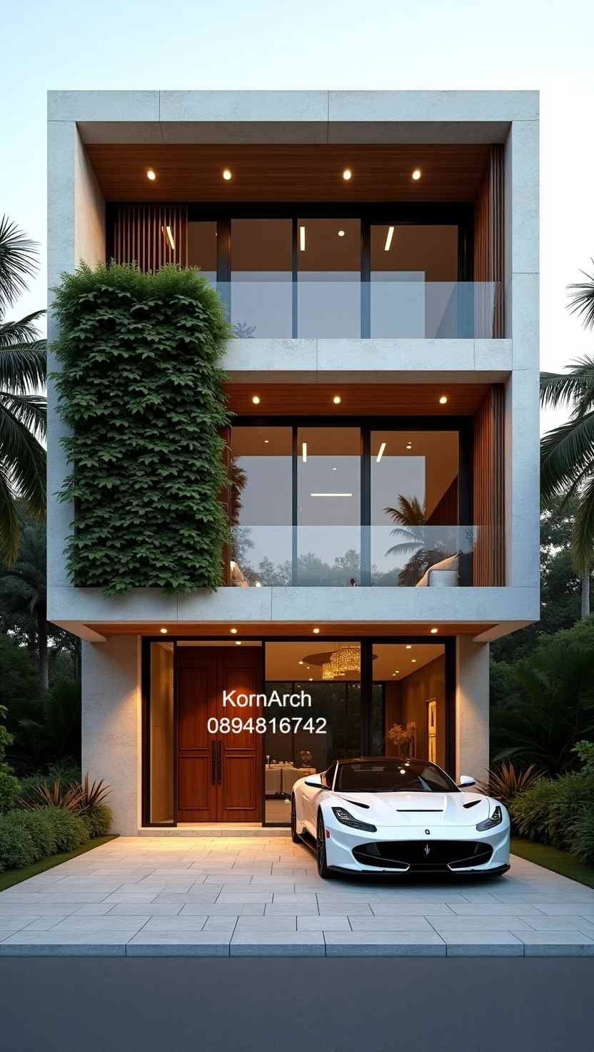 รับออกแบบบ้าน3ชั้น แบบบ้านสวย รับออกแบบบ้าน