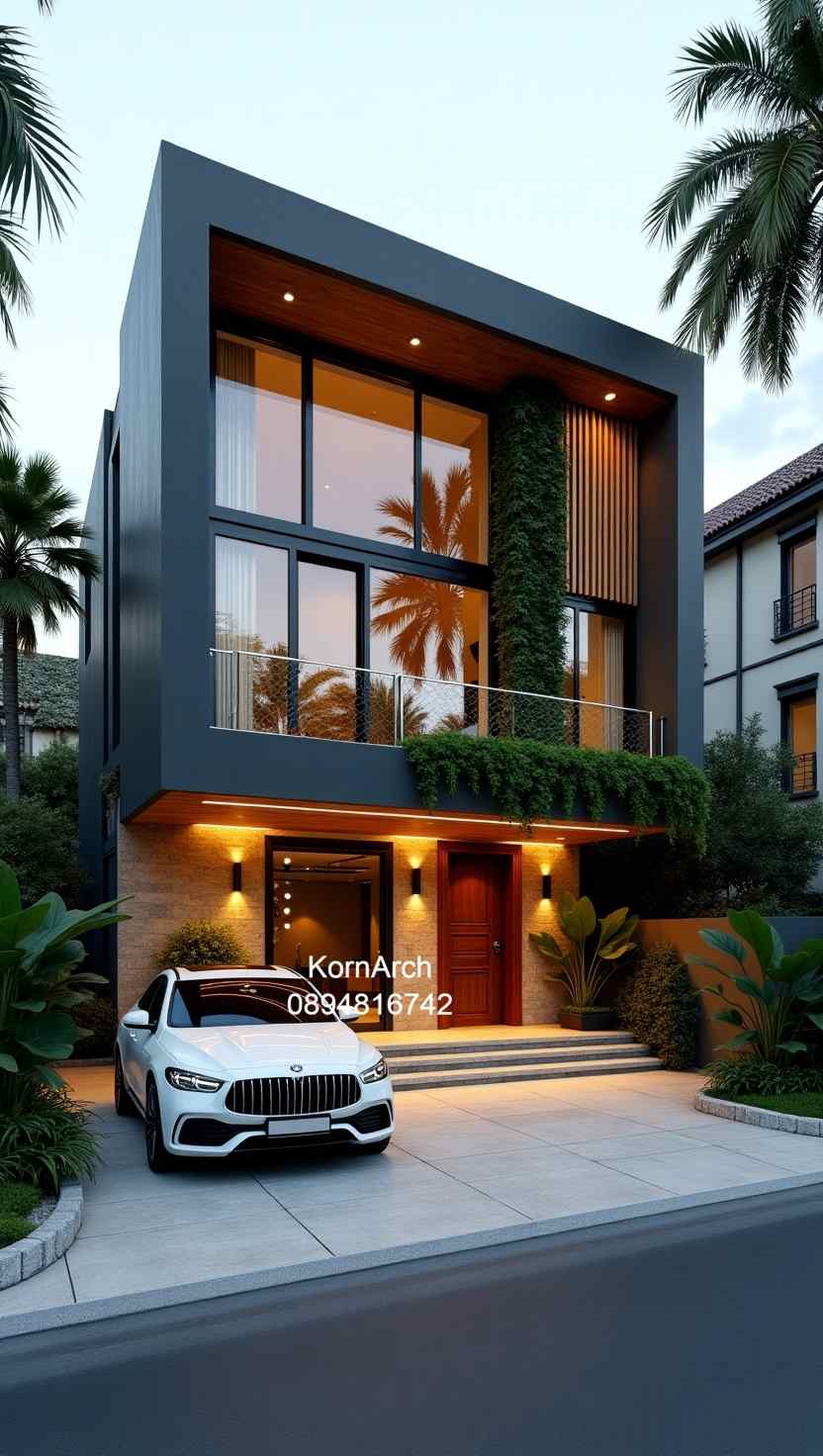 รับออกแบบบ้าน3ชั้น แบบบ้านสวย รับออกแบบบ้าน