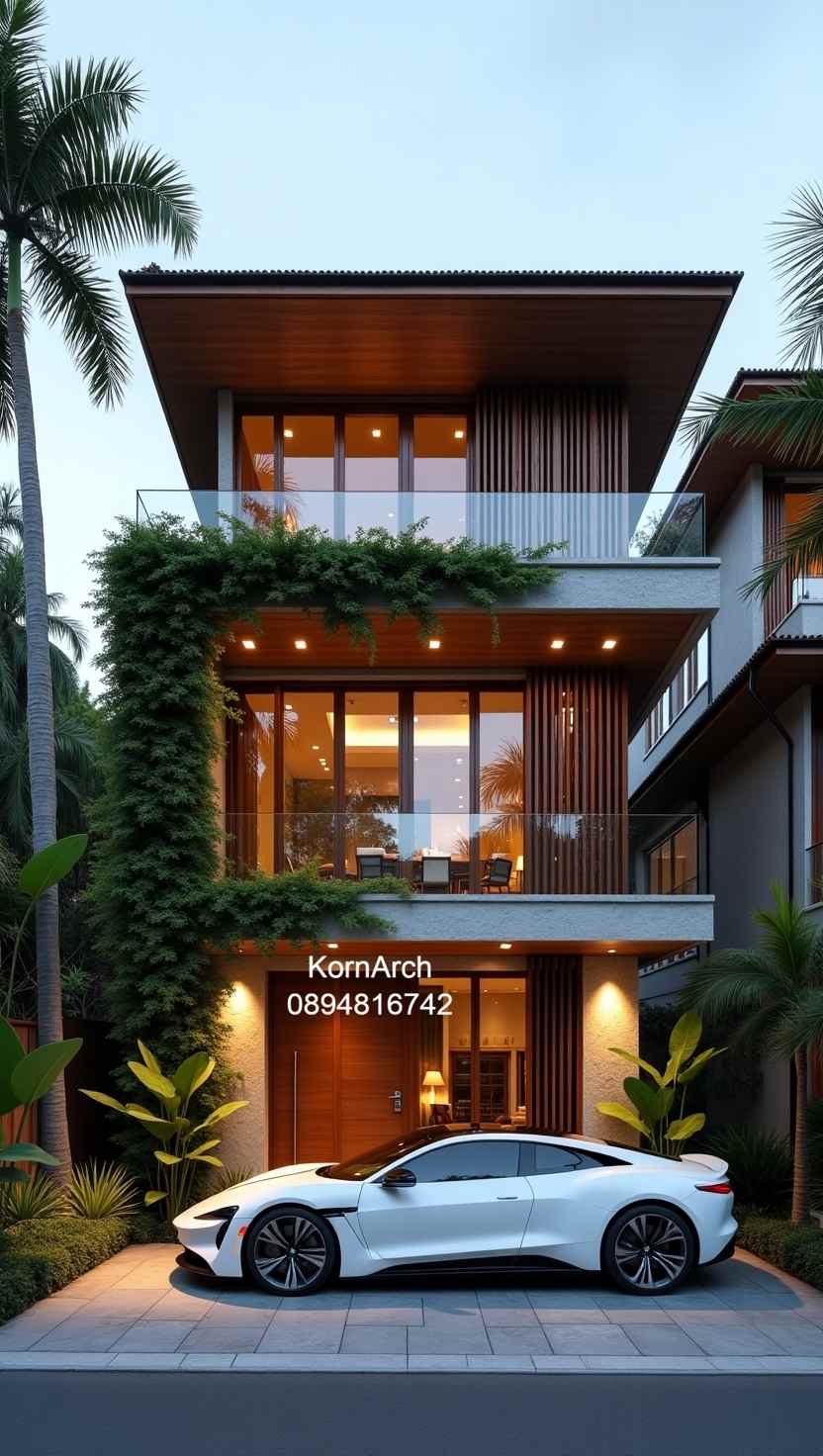 รับออกแบบบ้าน3ชั้น แบบบ้านสวย รับออกแบบบ้าน