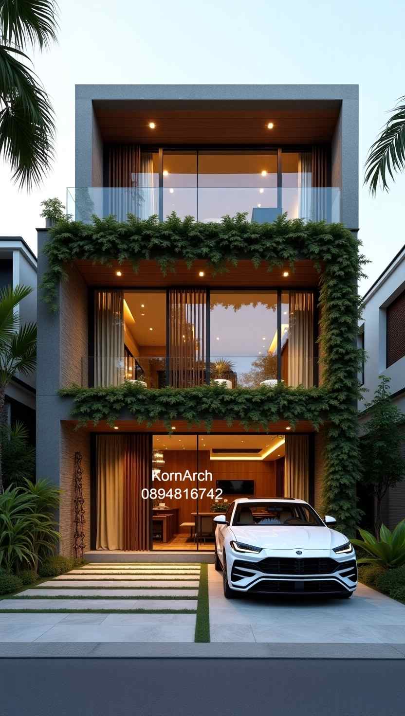 รับออกแบบบ้าน3ชั้น แบบบ้านสวย รับออกแบบบ้าน