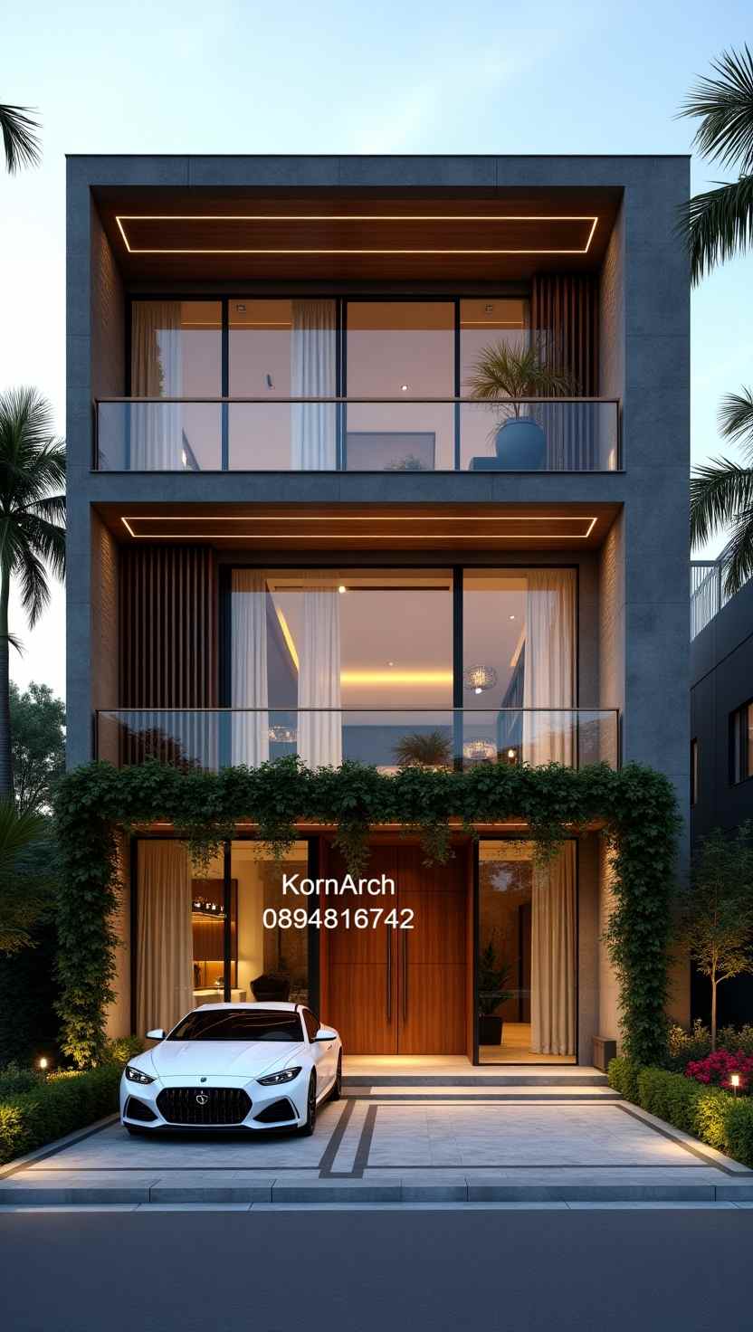 รับออกแบบบ้าน3ชั้น แบบบ้านสวย รับออกแบบบ้าน