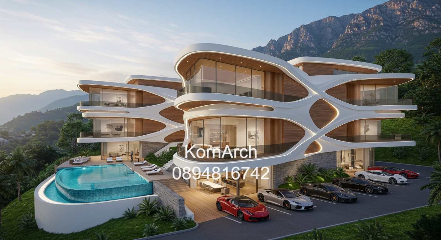 รับออกแบบพูลวิลล่า Poolvilla