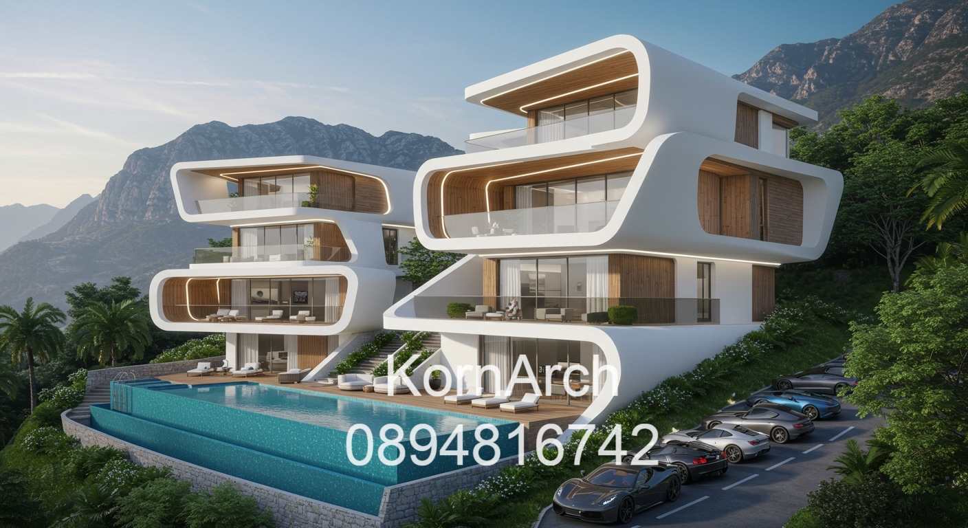 รับออกแบบพูลวิลล่า Poolvilla