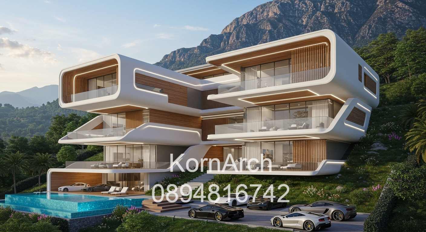 รับออกแบบพูลวิลล่า Poolvilla