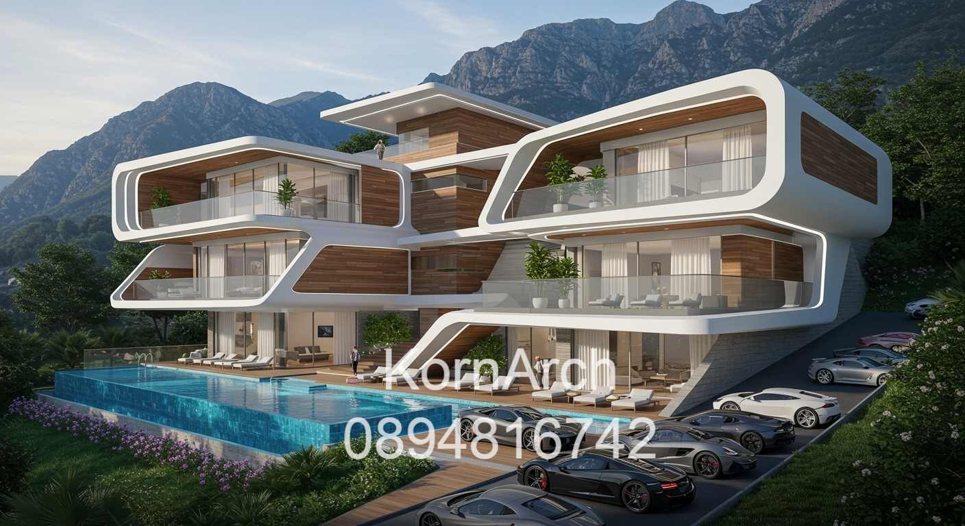 รับออกแบบพูลวิลล่า Poolvilla