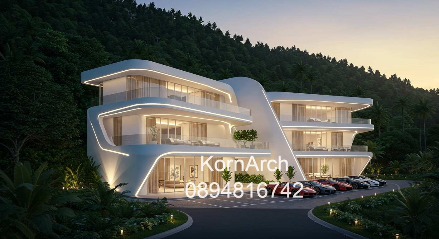 รับออกแบบพูลวิลล่า Poolvilla