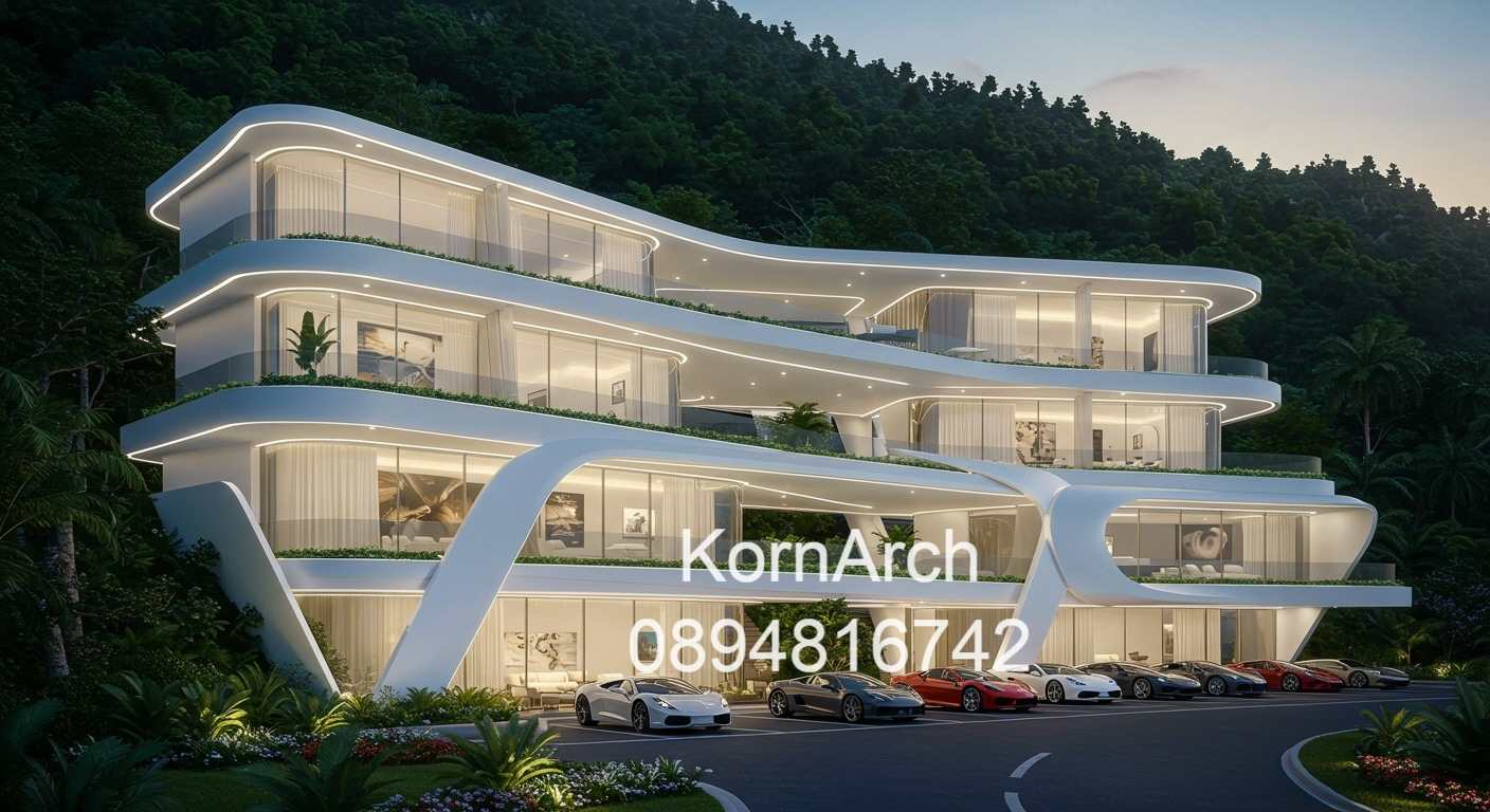 รับออกแบบพูลวิลล่า Poolvilla