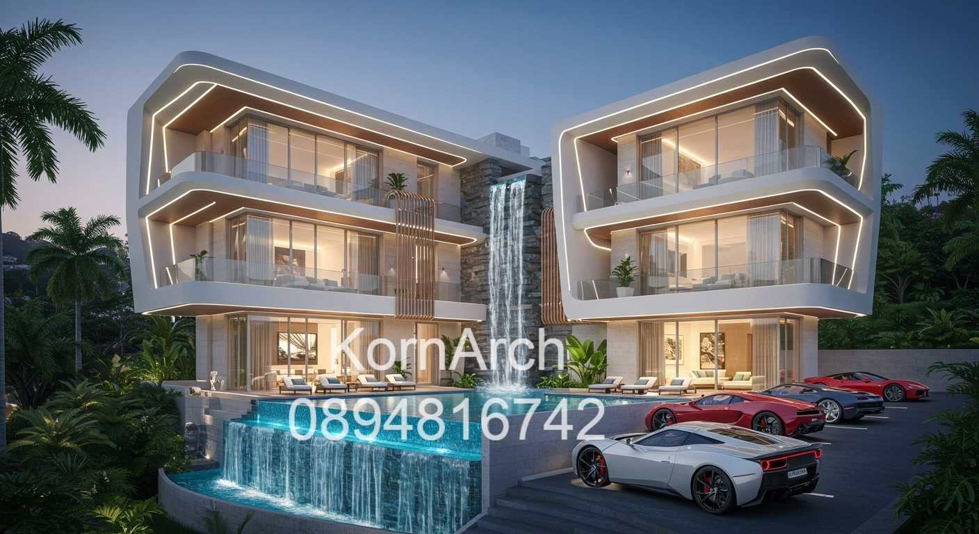 รับออกแบบพูลวิลล่า Poolvilla