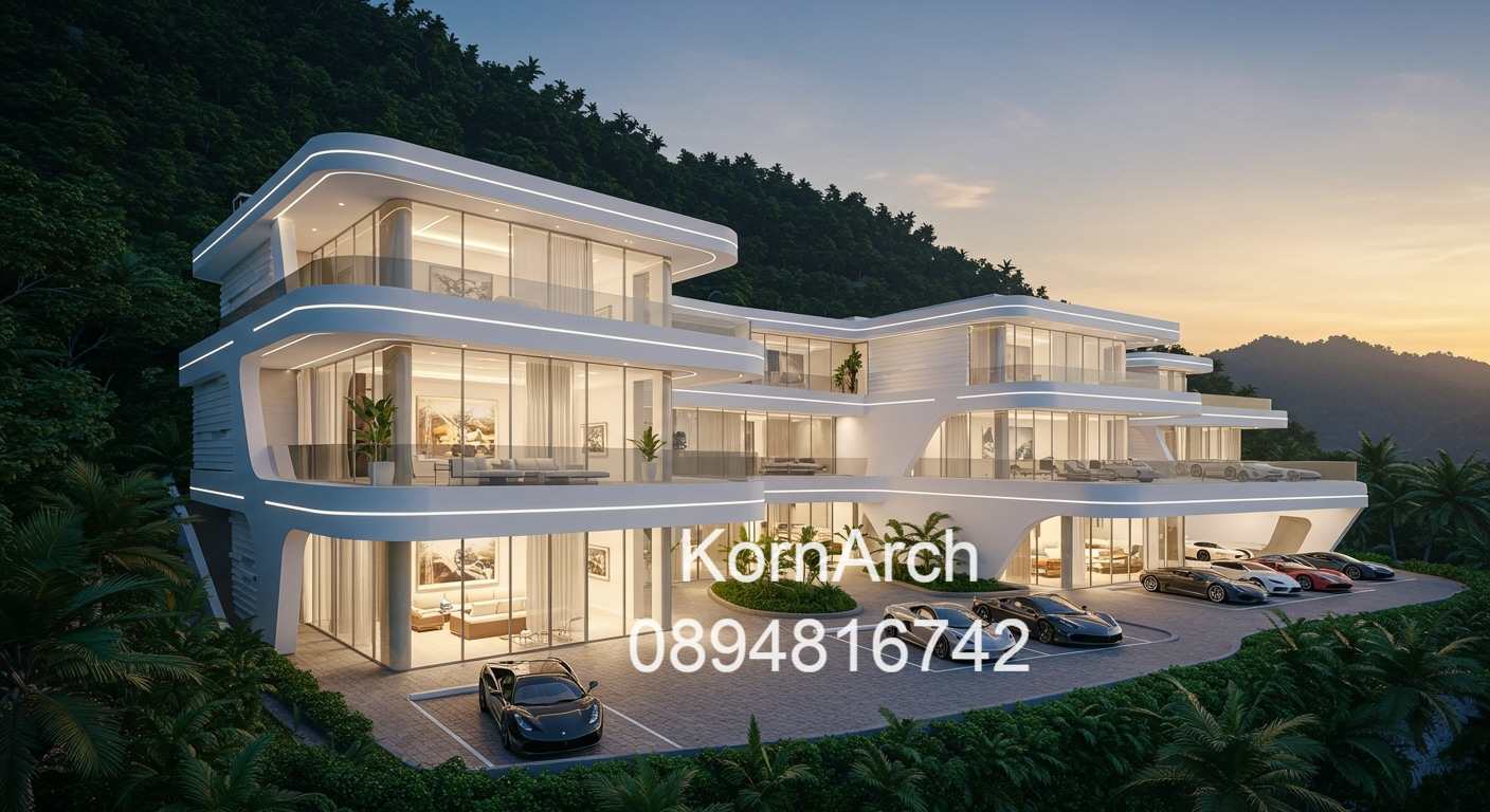 รับออกแบบพูลวิลล่า Poolvilla