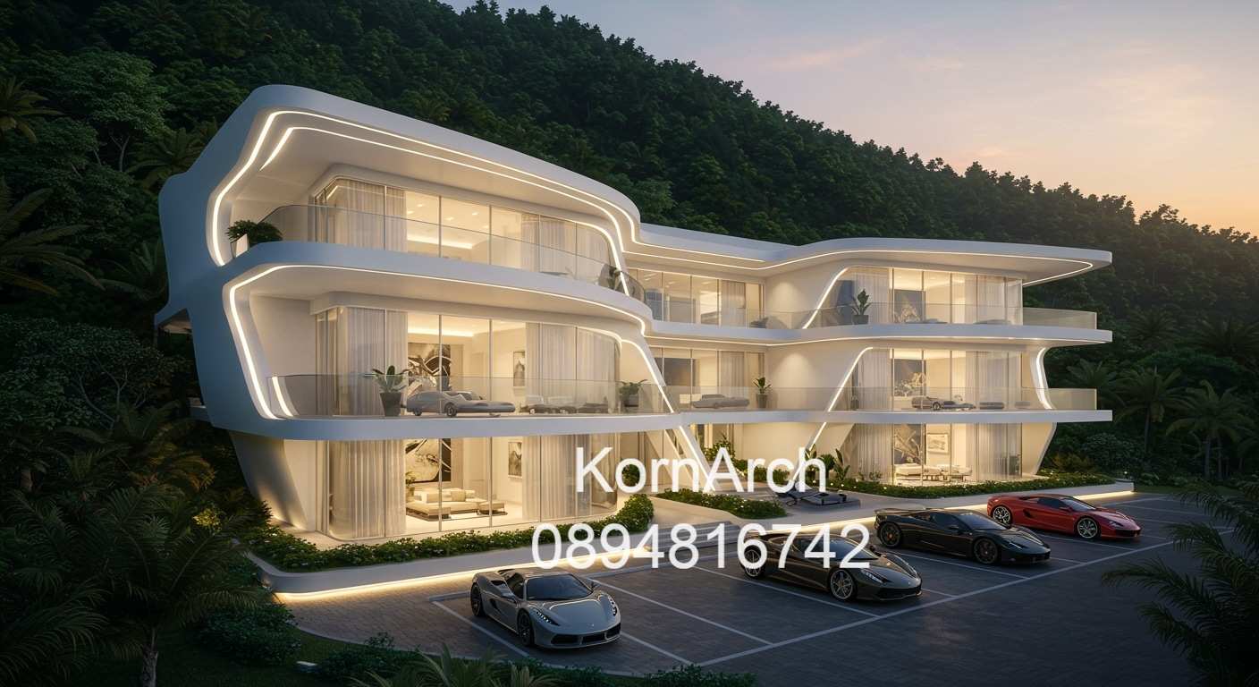 รับออกแบบพูลวิลล่า Poolvilla