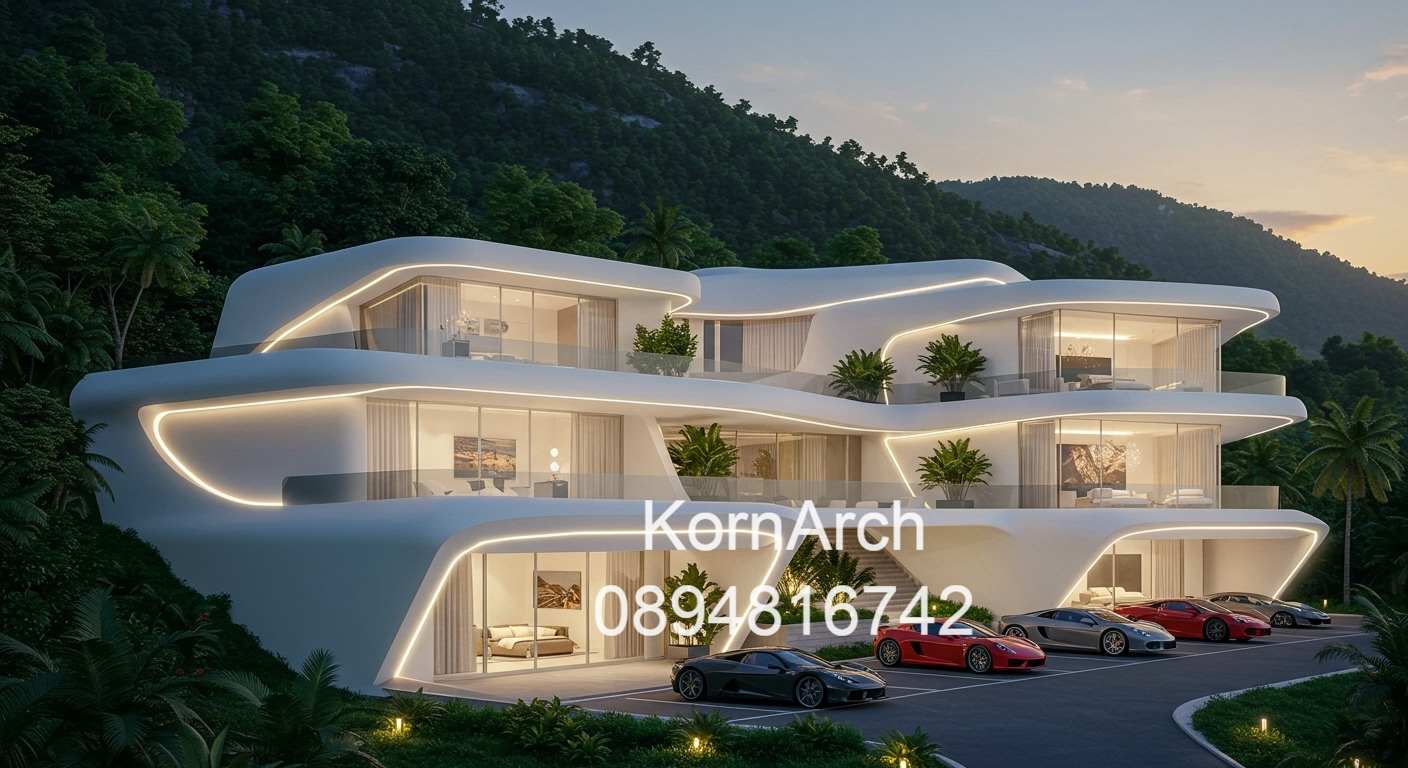 รับออกแบบพูลวิลล่า Poolvilla