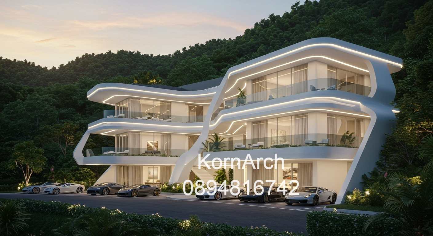 รับออกแบบพูลวิลล่า Poolvilla