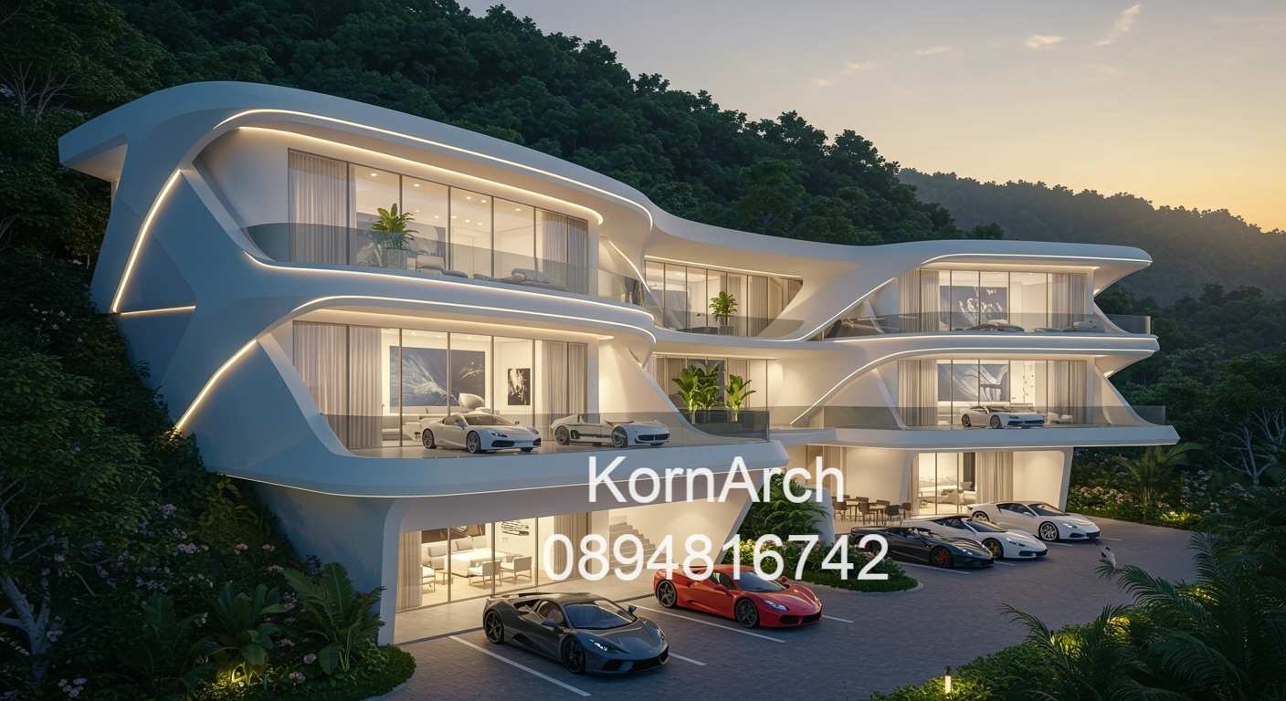 รับออกแบบพูลวิลล่า Poolvilla