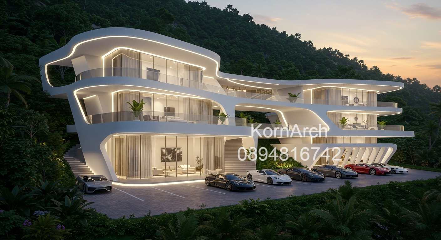 รับออกแบบพูลวิลล่า Poolvilla