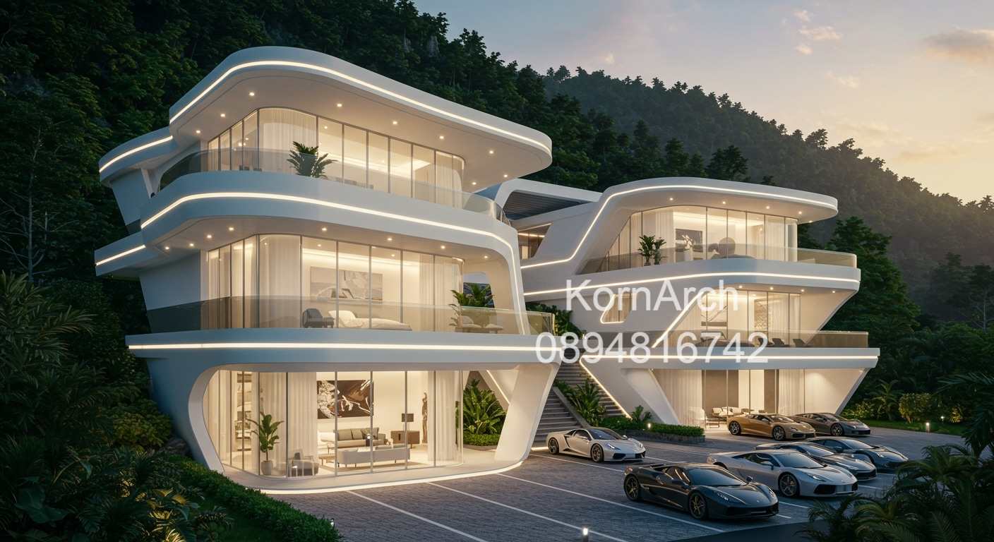 รับออกแบบพูลวิลล่า Poolvilla