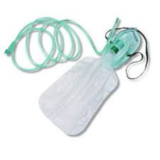 Oxygen Mask with Tracheal Tube