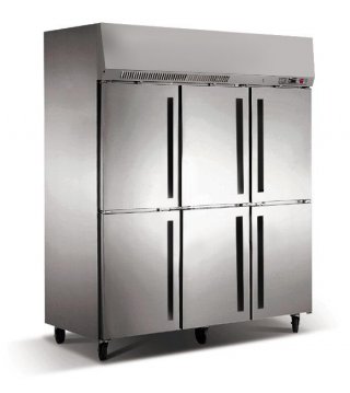 Freezer stainless with nofrost system 6-doors