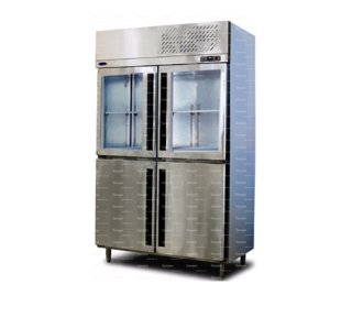 Freezer stainless with nofrost system 4-doors
