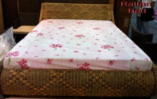 Rattan Bed