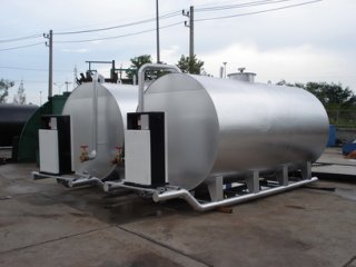 Stainless Tank Truck Color Peeling