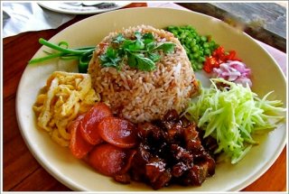 Fried Rice with Shrimp Paste