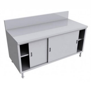 Stainless steel work cabinet