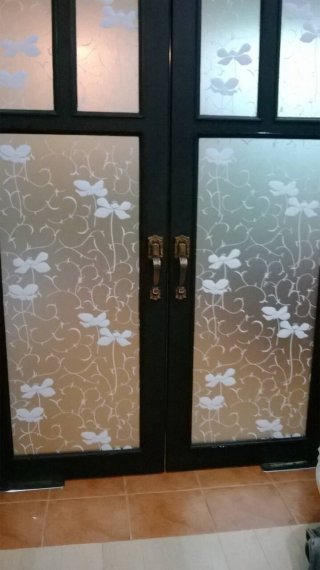 STICKER FROSTED GLASS