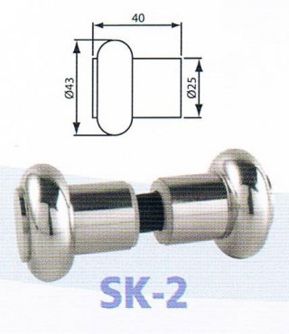 Glass Door Knob SK-2