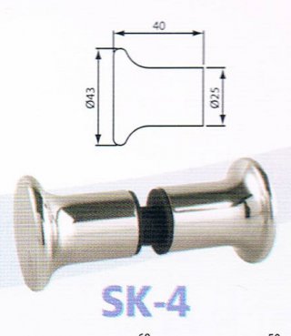 Glass Door Knob SK-4