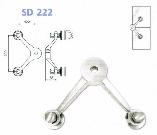 SPIDER CONNECTED GLASS SD222