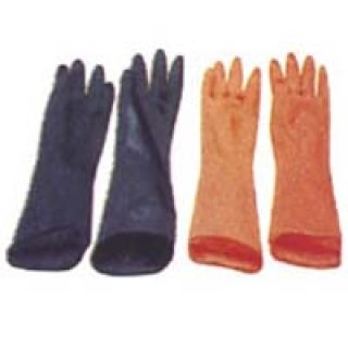 ถุงมือผ้าถักคอตตอนเสริมจุด PVC กันลื่น