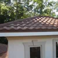 Stone Coated Metal Roof Tile and Rain Water Gutter Collector