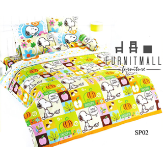 ชุดผ้าปูที่นอน TOTO ลายการ์ตูนรุ่น SP02