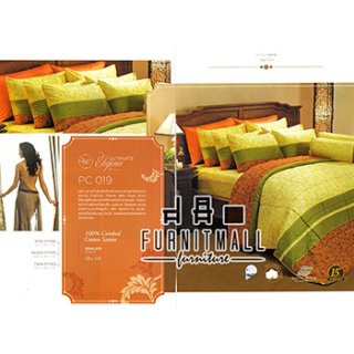 ชุดผ้าปูที่นอน SATIN รุ่น PC019