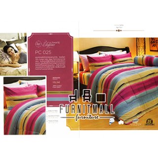 ชุดผ้าปูที่นอน SATIN รุ่น PC025
