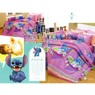 ชุดผ้าปูที่นอน SATIN ลายการ์ตูนรุ่น PK016