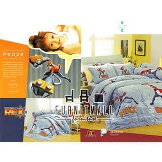 ชุดผ้าปูที่นอน SATIN ลายการ์ตูน รุ่น PK024