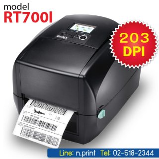 เครื่องพิมพ์บาร์โค้ด Godex RT700I