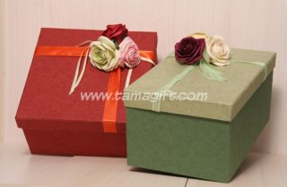 กล่องของขวัญผ้าไหม