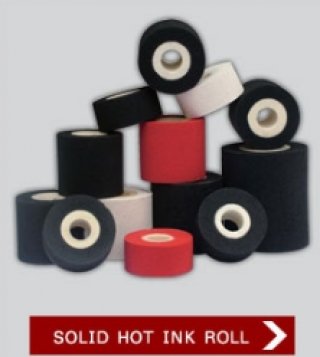 SOLID HOT INK ROLL