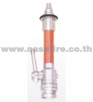 Ball Valve Nozzle With Curtain of Water